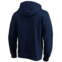 Baltimore Ravens Fanatics Branded Banner Wave Fitted Pullover Hoodie - Navy