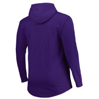 Baltimore Ravens Fanatics Branded Big & Tall Front Runner Pullover Hoodie - Purple