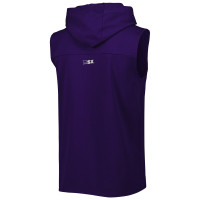 Baltimore Ravens MSX by Michael Strahan Relay Sleeveless Pullover Hoodie - Purple