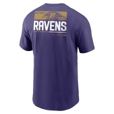 Baltimore Ravens Nike Team Incline T-Shirt - Purple