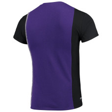 Baltimore Ravens Refried Apparel Sustainable Upcycled Split T-Shirt - Purple/Black