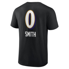 Roquan Smith Baltimore Ravens Fanatics Branded Team Wordmark Player Name & Number T-Shirt - Black