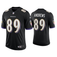 Men Baltimore Ravens #89 Mark Andrews Black Vapor Limited Jersey