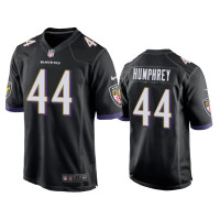 Men Baltimore Ravens #44 Marlon Humphrey Black Game Jersey