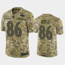 Men Baltimore Ravens #86 Nick Boyle Nike Salute to Service Jersey - Camo