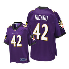 Youth Baltimore Ravens #42 Purple Patrick Ricard Pro Line Jersey